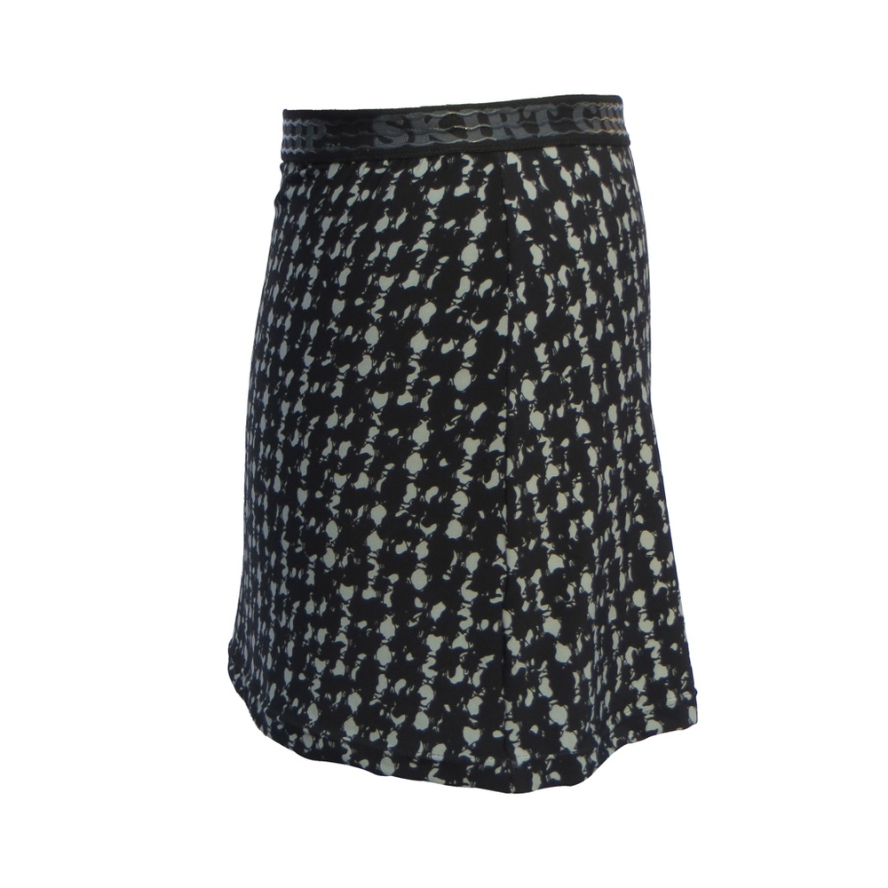 SKIRT GRIP GRAY BLACK HOUNDSTOOTH ATHLETIC SKIRT - Picture 2 of 3